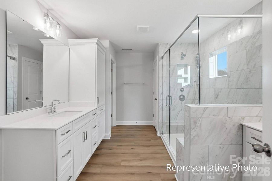 Furnished interior view inside a new home in Waterford Commons, Rock Hill (Image 6).