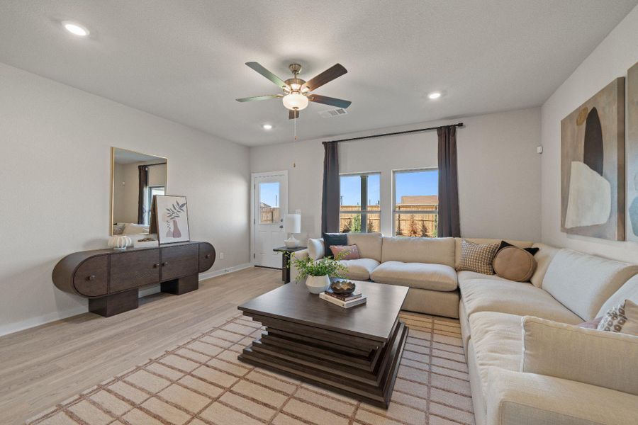 Open Family Room - Representative Photo