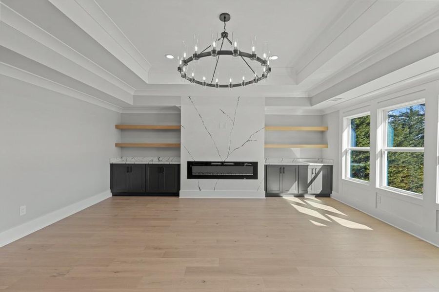 Spacious, unfurnished interior of a new home in , Buford (Image 54).