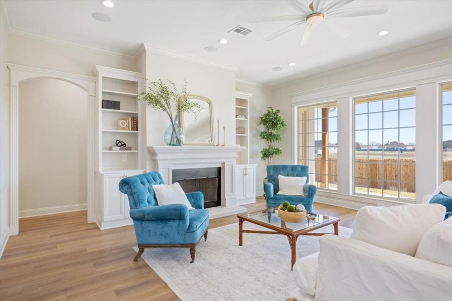 Furnished interior view inside a new home in , Robinson (Image 12).