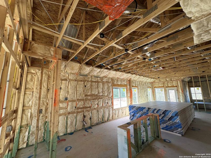 In-progress construction of a new home in Arcadia Ridge, San Antonio, TX (Image 12).