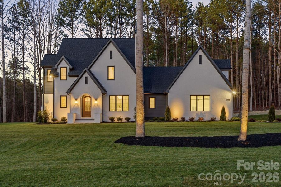 Front exterior of a new home in , Clover, SC, highlighting curb appeal (Image 27). Front exterior of a new home in , Clover, SC, highlighting curb appeal (Image 27).