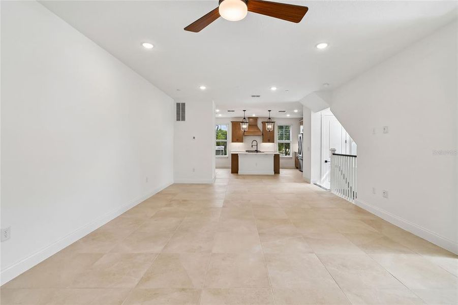 Spacious, unfurnished interior of a new home in Townes at Northlake, Oviedo (Image 23).