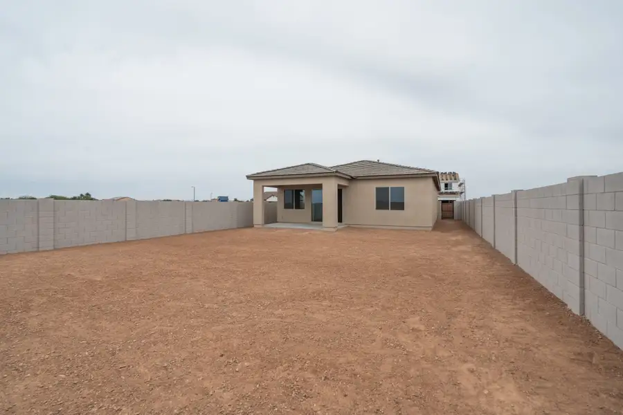 Exterior details and patio area of a home in Soleo, San Tan Valley (Image 3). Exterior details and patio area of a home in Soleo, San Tan Valley (Image 3).