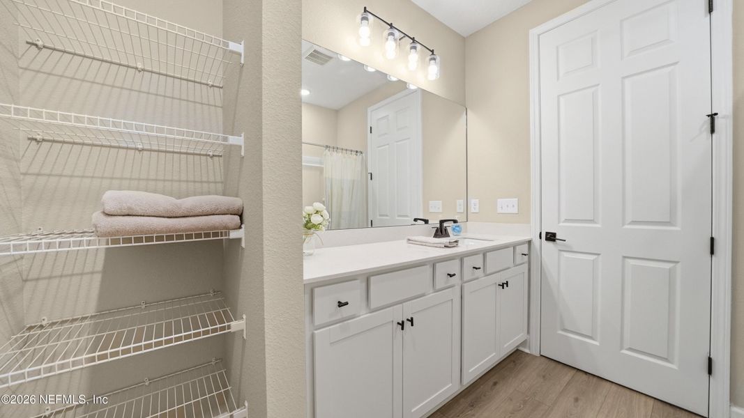 Furnished interior view inside a new home in Tributary, Yulee (Image 17).