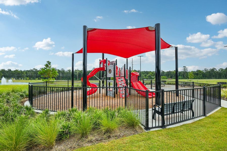 Community amenities in Spring Creek Trails, Magnolia (Image 21). Community amenities in Spring Creek Trails, Magnolia (Image 21).