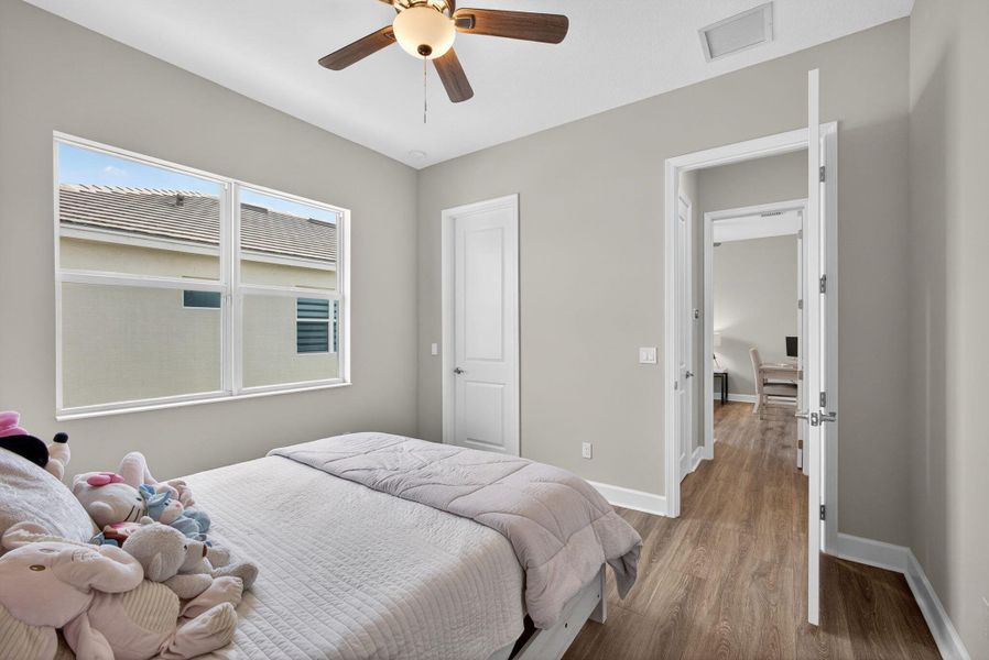 Furnished interior view inside a new home in , The Acreage (Image 69).