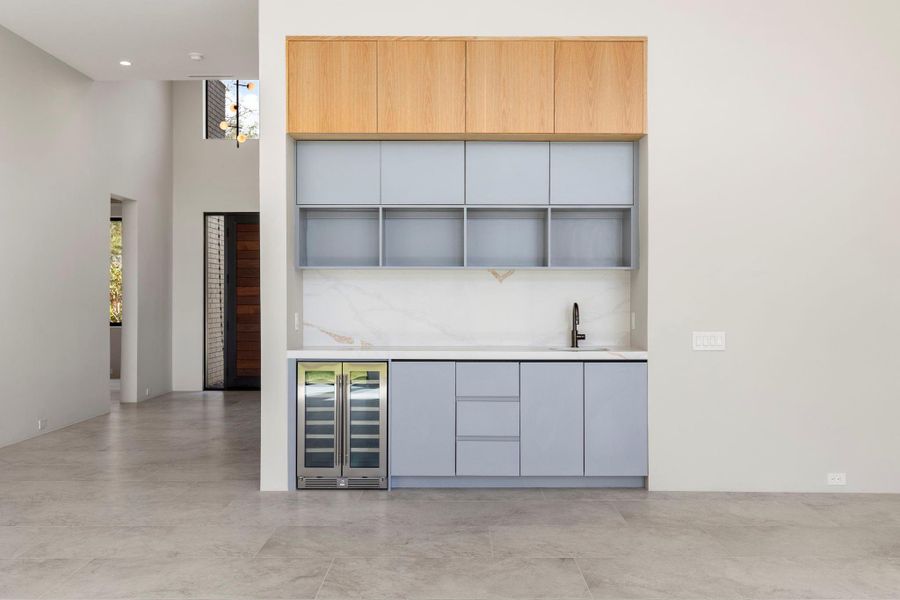 Furnished interior view inside a new home in , The Woodlands (Image 7).