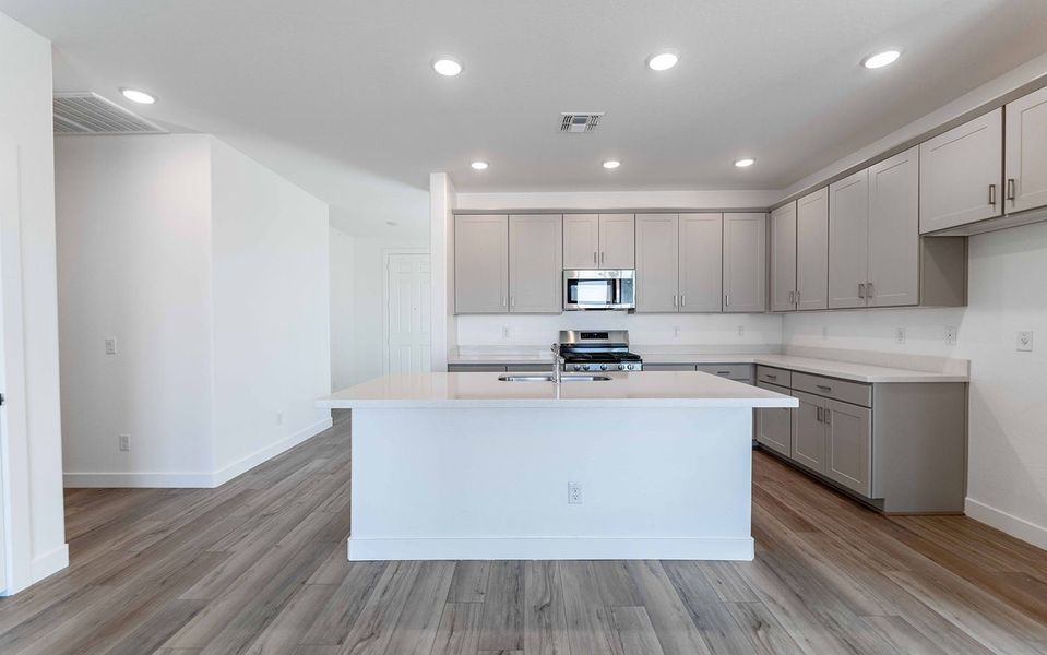 Furnished interior view inside a new home in Rancho Santa Rosa, Maricopa (Image 6).