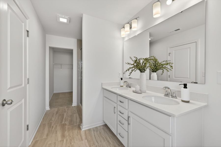 Furnished interior view inside a new home in Nathans Ridge, Lillington (Image 17).