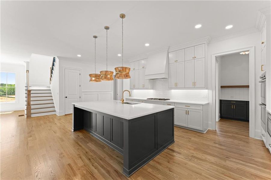 Furnished interior view inside a new home in Woodford, Acworth (Image 8).