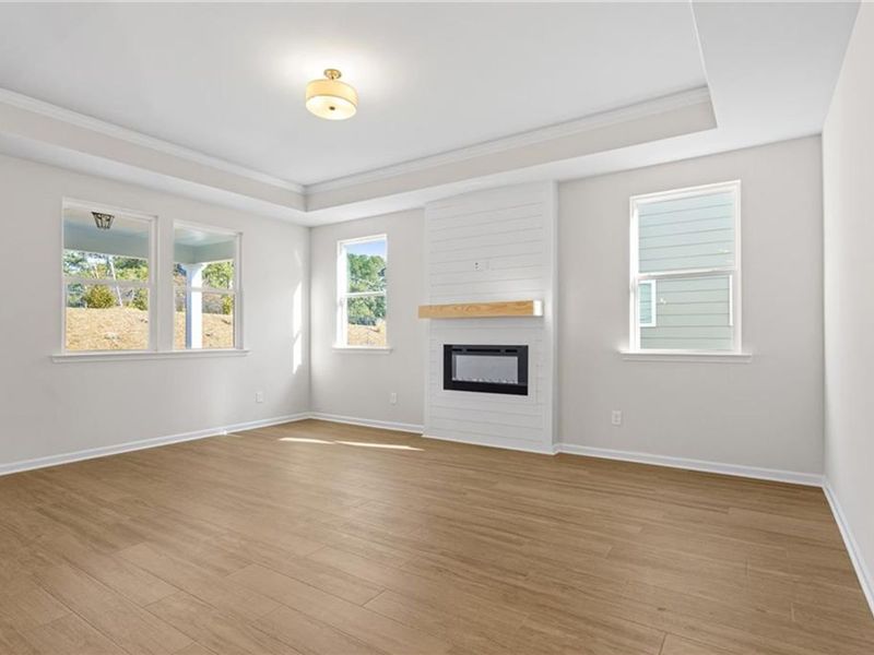 Spacious, unfurnished interior of a new home in Kelly Preserve, Loganville (Image 20).