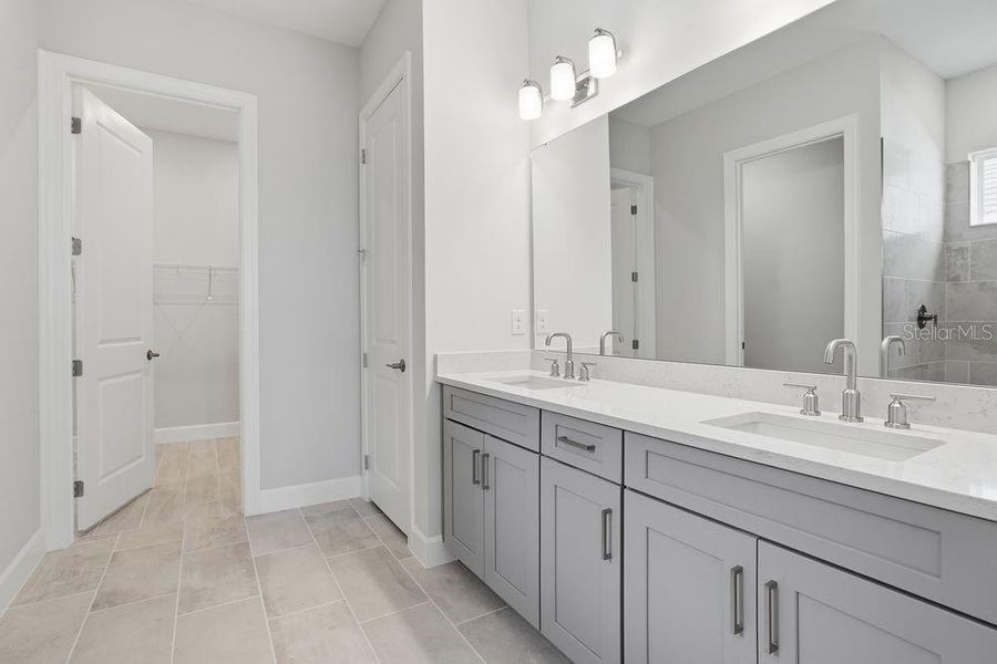 Furnished interior view inside a new home in Esplanade at Coasterra, Palmetto (Image 14).