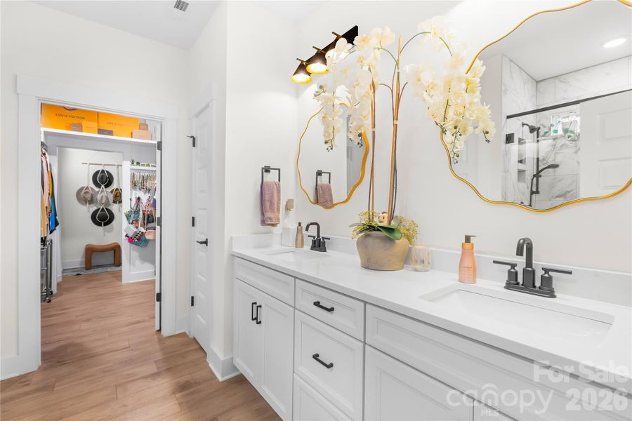 Furnished interior view inside a new home in Villas at Prestwick, Mooresville (Image 12).