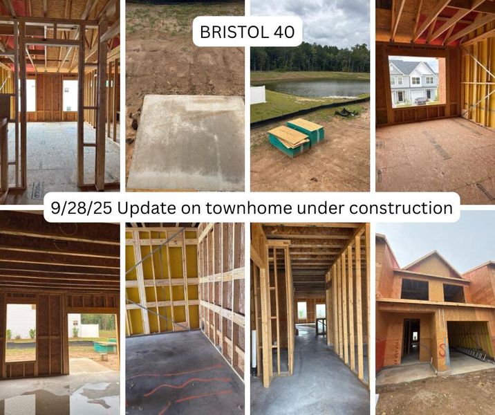 In-progress construction of a new home in The Landings at Montague, Goose Creek, SC (Image 18).