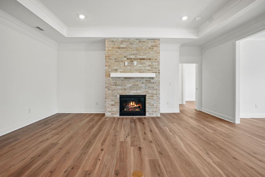Spacious, unfurnished interior of a new home in Carolina Riverside, Belmont (Image 37).