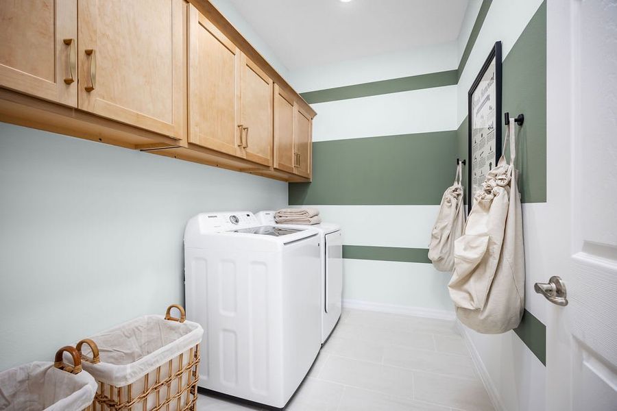 Representative furnished interior of a home built from the Sabal by Landsea Homes in Cypress Bluff, Groveland (Image 17).
