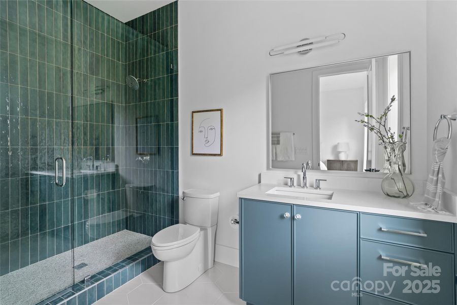 Furnished interior view inside a new home in , Charlotte (Image 10).