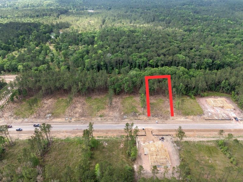 Site preparation for new homesites in , Conroe (Image 3).