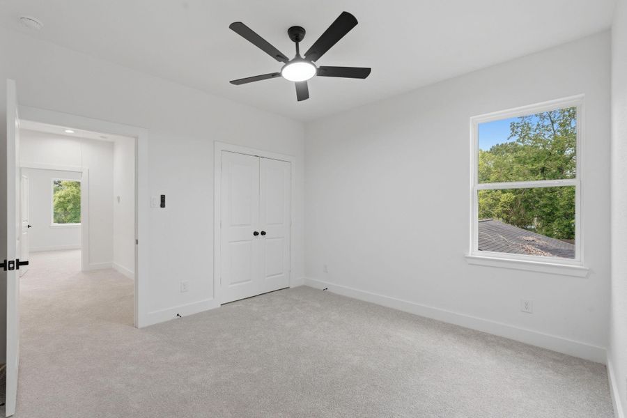 Spacious, unfurnished interior of a new home in , Crosby (Image 21).