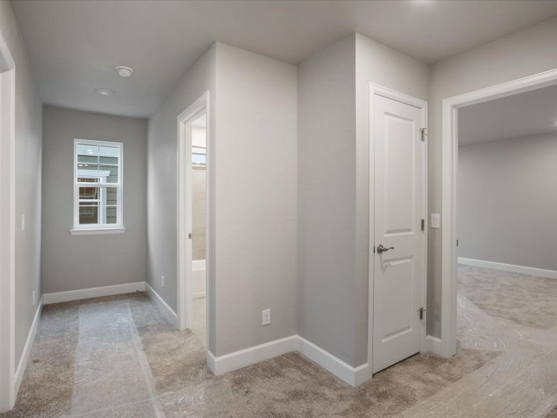 The Breckenridge floorplan, images taken at Prospect Village at Sterling Ranch