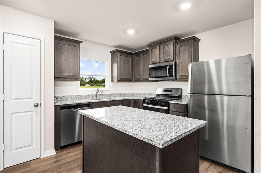 Furnished interior view inside a new home in Creekside Estates, Terrell (Image 3).