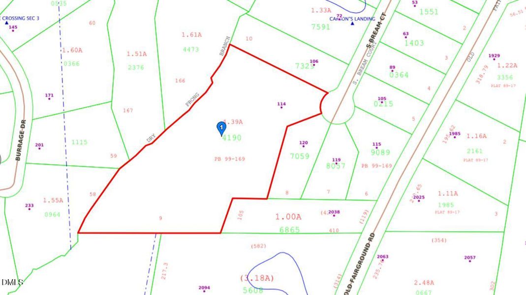 LOT 9 GIS Screenshot