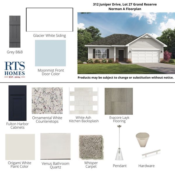 2D floor plan layout of this home in Grand Reserve, Hinesville, GA (Image 3). 2D floor plan layout of this home in Grand Reserve, Hinesville, GA (Image 3).