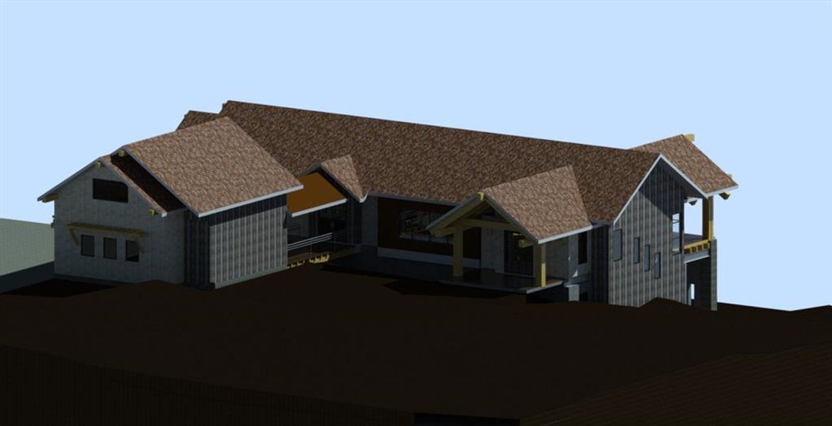 AI Generated Model of Front Elevation