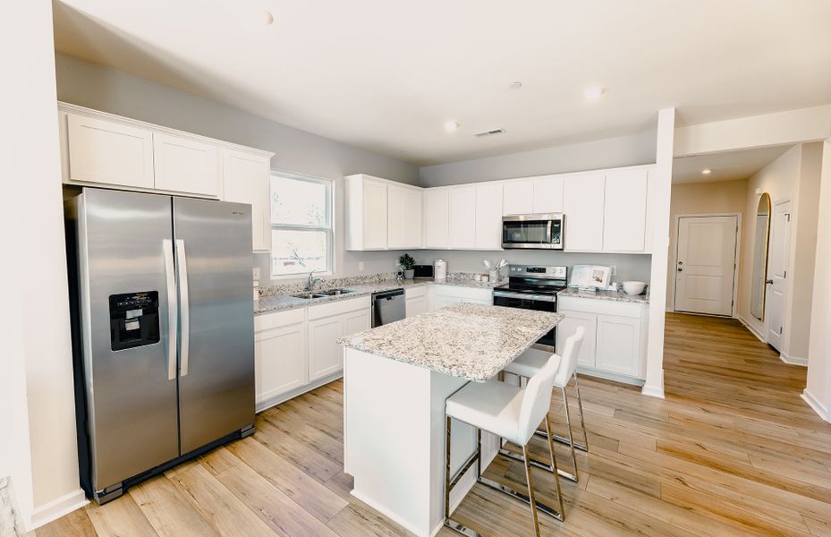 Open Kitchen with Island