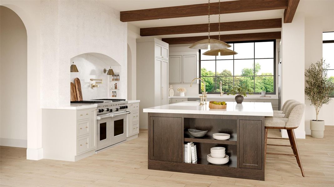 Furnished interior view inside a new home in , Dripping Springs (Image 4). Furnished interior view inside a new home in , Dripping Springs (Image 4).