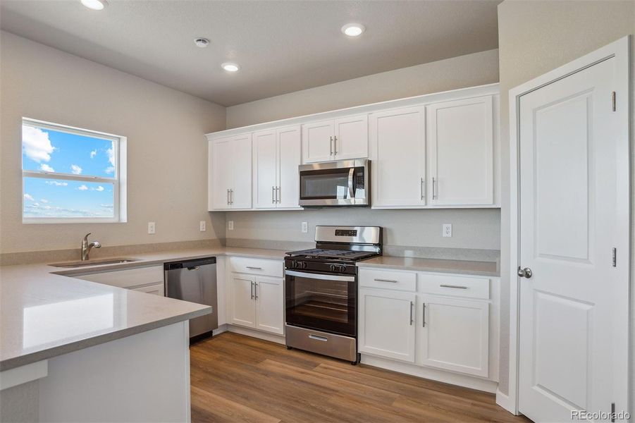 Furnished interior view inside a new home in Bennett Ranch, Bennett (Image 5). Furnished interior view inside a new home in Bennett Ranch, Bennett (Image 5).