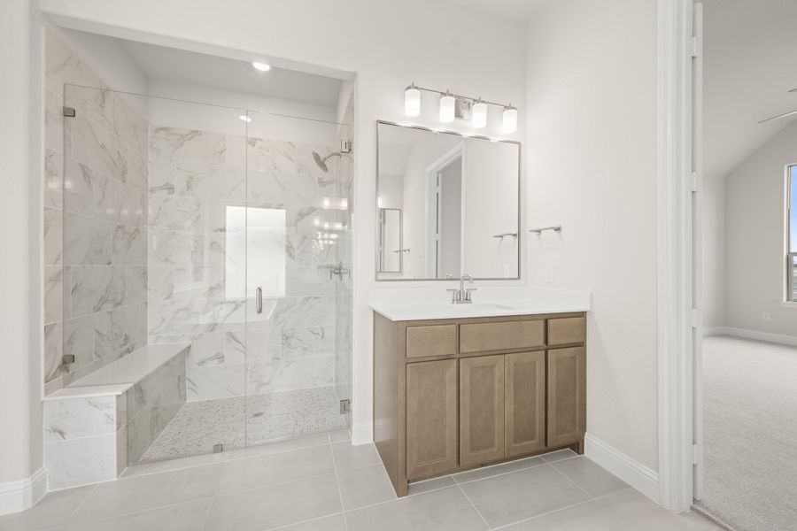 Furnished interior view inside a new home in Paloma Ranch, New Fairview (Image 12).