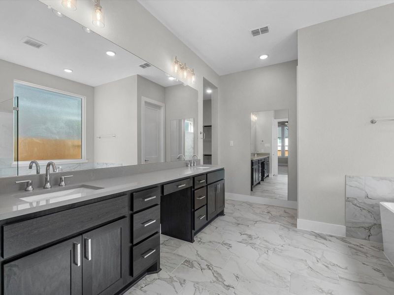 Furnished interior view inside a new home in Pecan Ridge, Fulshear (Image 8).