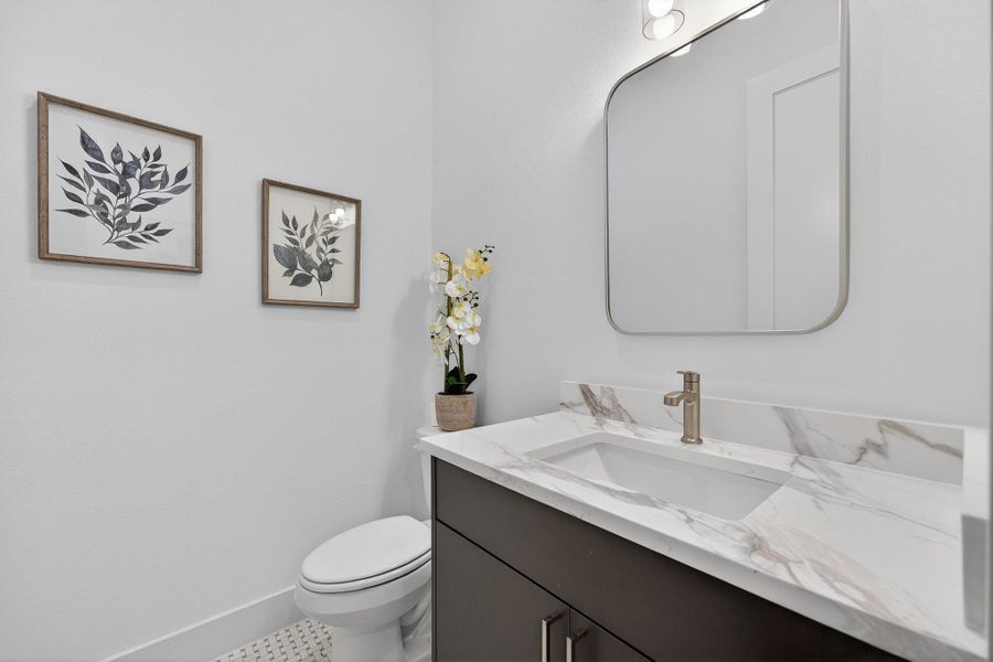 Furnished interior view inside a new home in , Houston (Image 17).