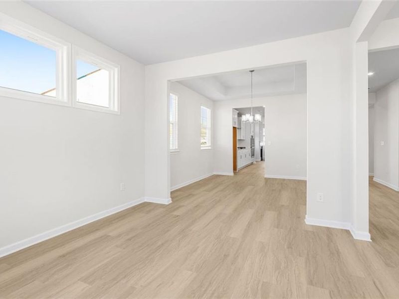 Spacious, unfurnished interior of a new home in Wehunt Meadows, Hoschton (Image 18).