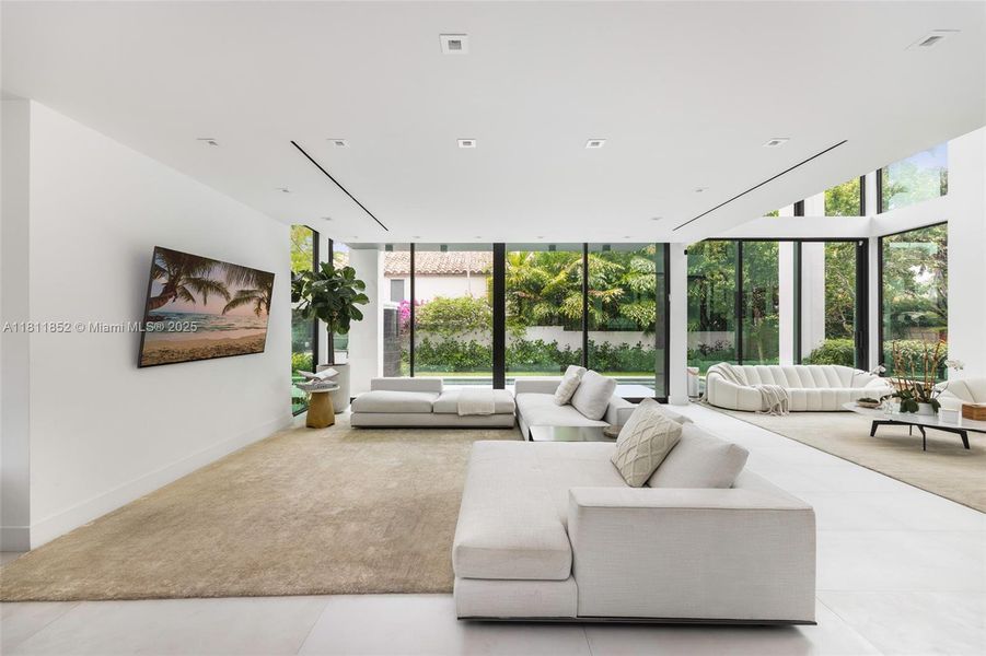 Furnished interior view inside a new home in , Miami Beach (Image 41). Furnished interior view inside a new home in , Miami Beach (Image 41).