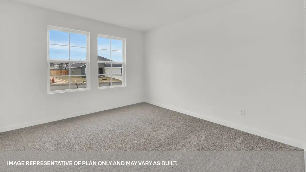 Spacious, unfurnished interior of a new home in Trails of Windcrest, Fredericksburg (Image 9). Spacious, unfurnished interior of a new home in Trails of Windcrest, Fredericksburg (Image 9).