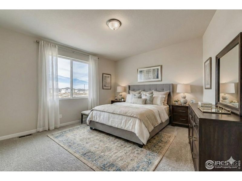 Furnished interior view inside a new home in Hidden Creek, Frederick (Image 18).