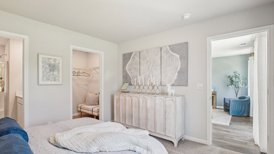 Furnished interior view inside a new home in Parkside Point, Portland (Image 36).