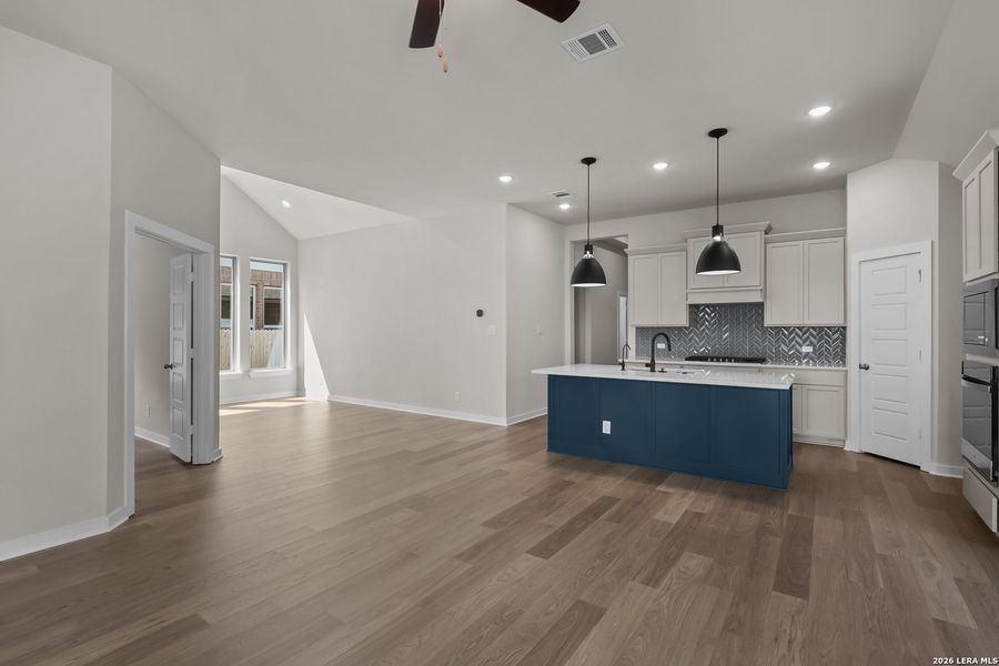 Furnished interior view inside a new home in Stillwater Ranch, San Antonio (Image 10).