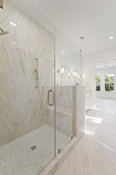 Furnished interior view inside a new home in , Charleston (Image 39).