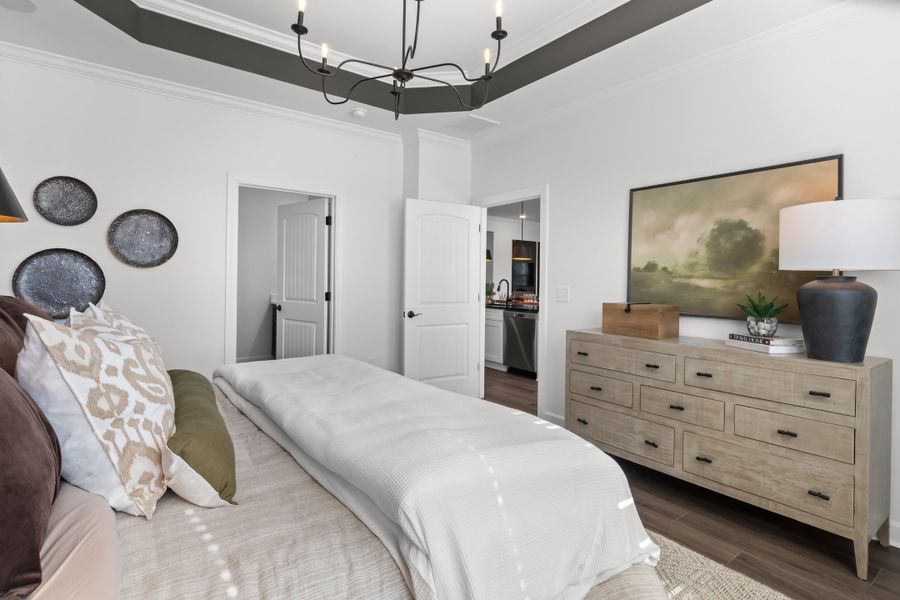Representative furnished interior of a home built from the The Redbud by Chesapeake Homes in Neill's Pointe, Angier (Image 15).