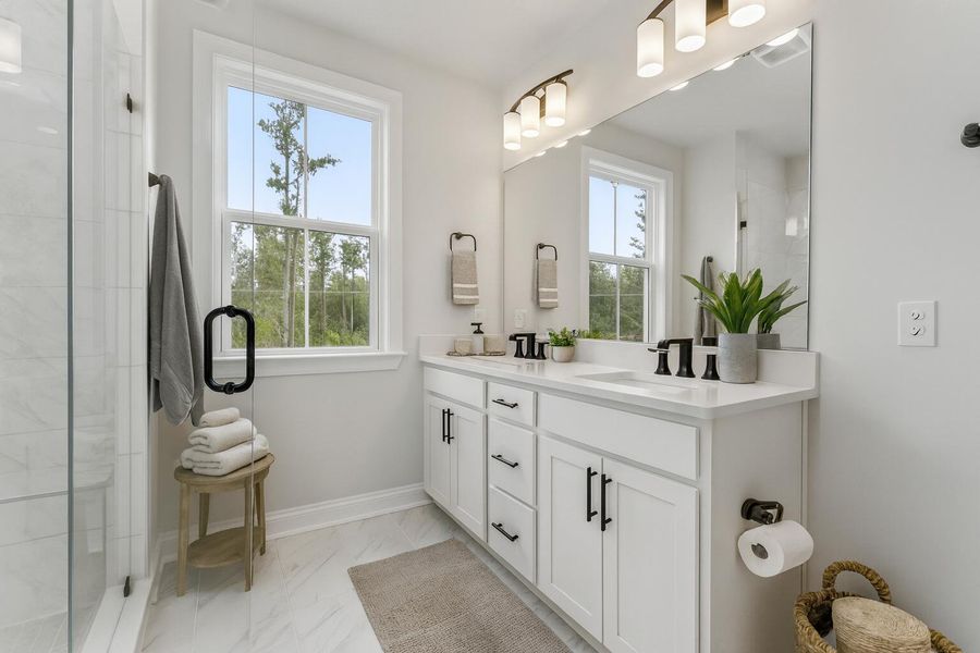 Furnished interior view inside a new home in Single Family Homes at Nexton, Summerville (Image 6).