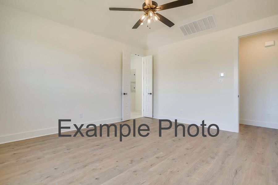 Representative unfurnished interior of a home built from the The San Antonio by Kenmark Homes in Paloma Ranches, Justin (Image 28).