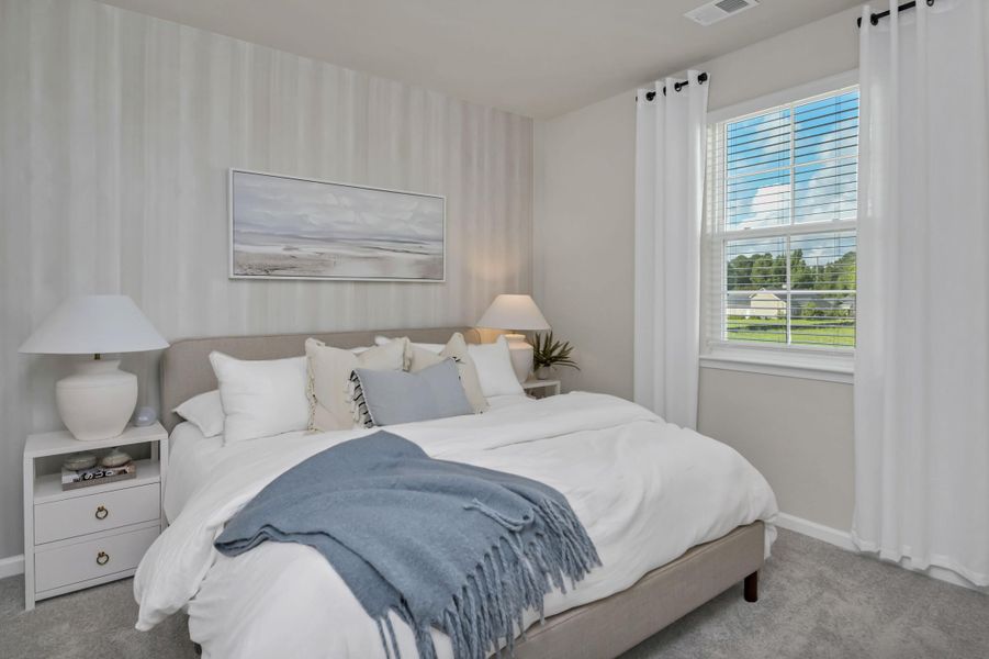Furnished interior view inside a new home in Mulberry Landing, Orangeburg (Image 16). Furnished interior view inside a new home in Mulberry Landing, Orangeburg (Image 16).
