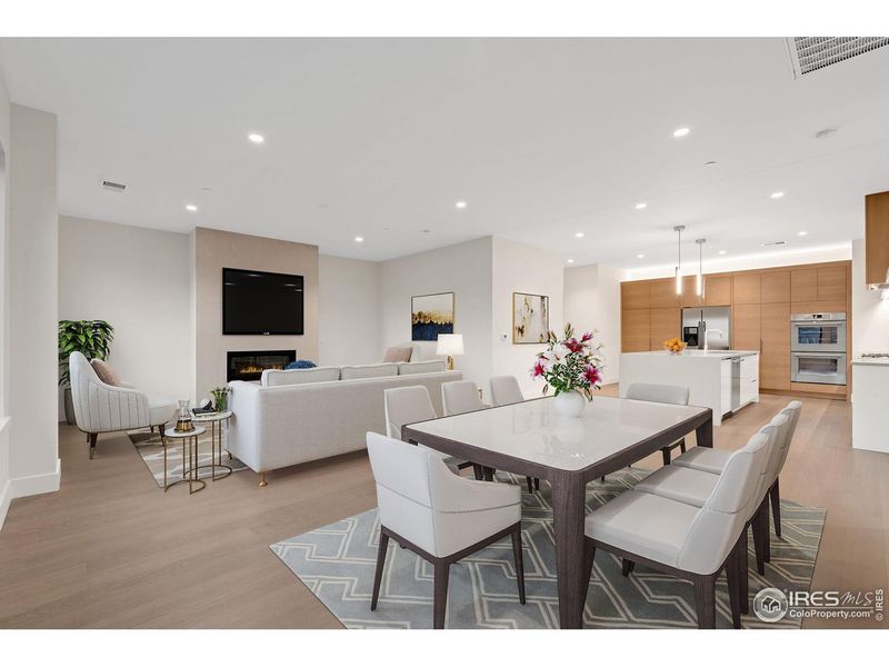 Furnished interior view inside a new home in , Loveland (Image 6).