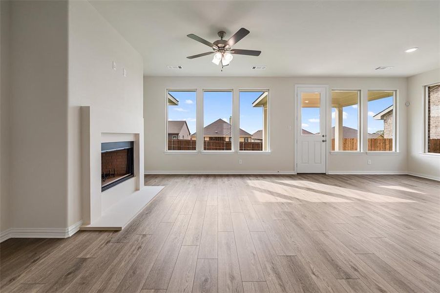 Spacious, unfurnished interior of a new home in Liberty Pointe, Gainesville (Image 18).