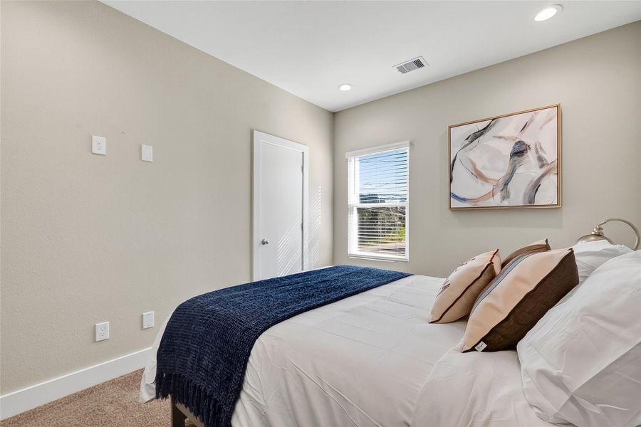 Furnished interior view inside a new home in Scranton Estates, Houston (Image 28).