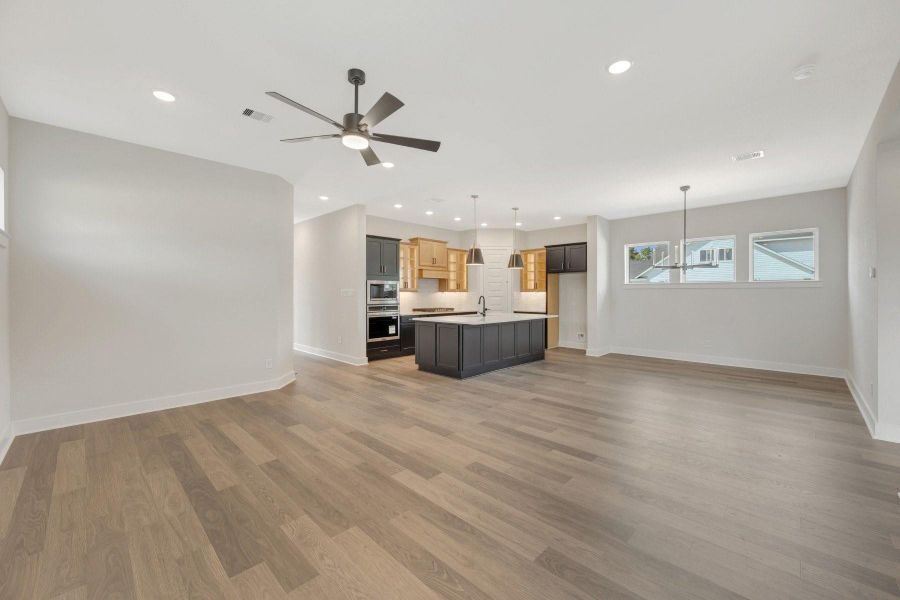 Spacious, unfurnished interior of a new home in Two Step Farm - Landmark Row Collection, Montgomery (Image 23). Spacious, unfurnished interior of a new home in Two Step Farm - Landmark Row Collection, Montgomery (Image 23).